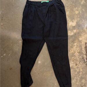 United Colors Of Benetton Black Cropped Pants